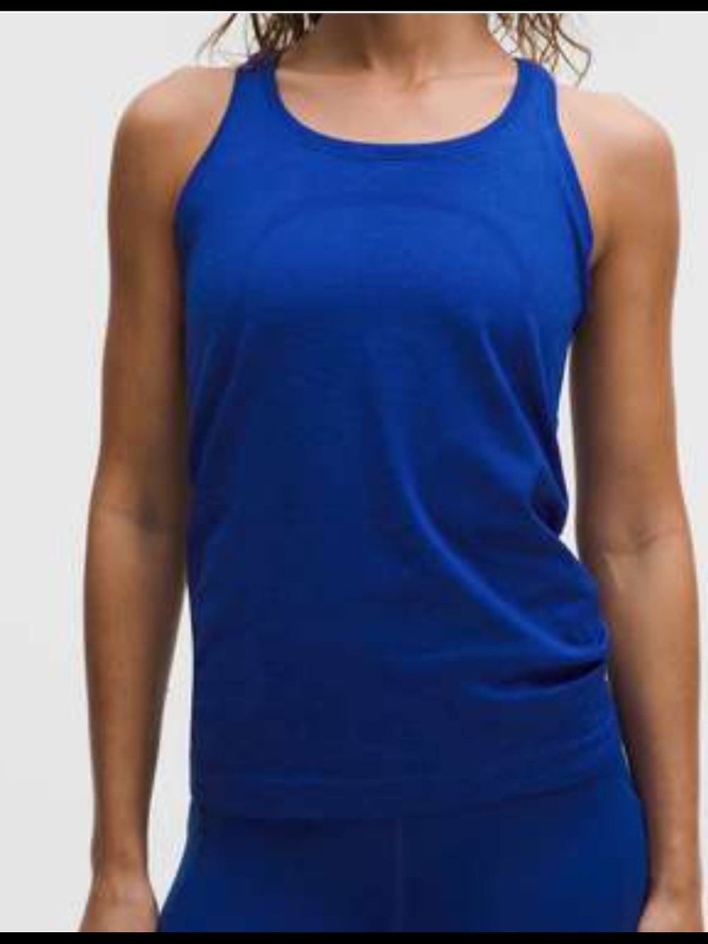 lululemon athletica Royal Blue Racerback Tank